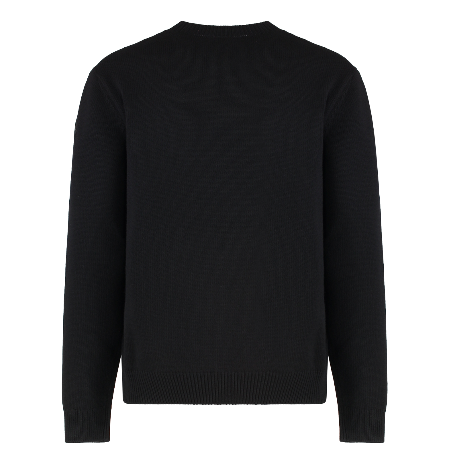 Sweater with round neck made of wool