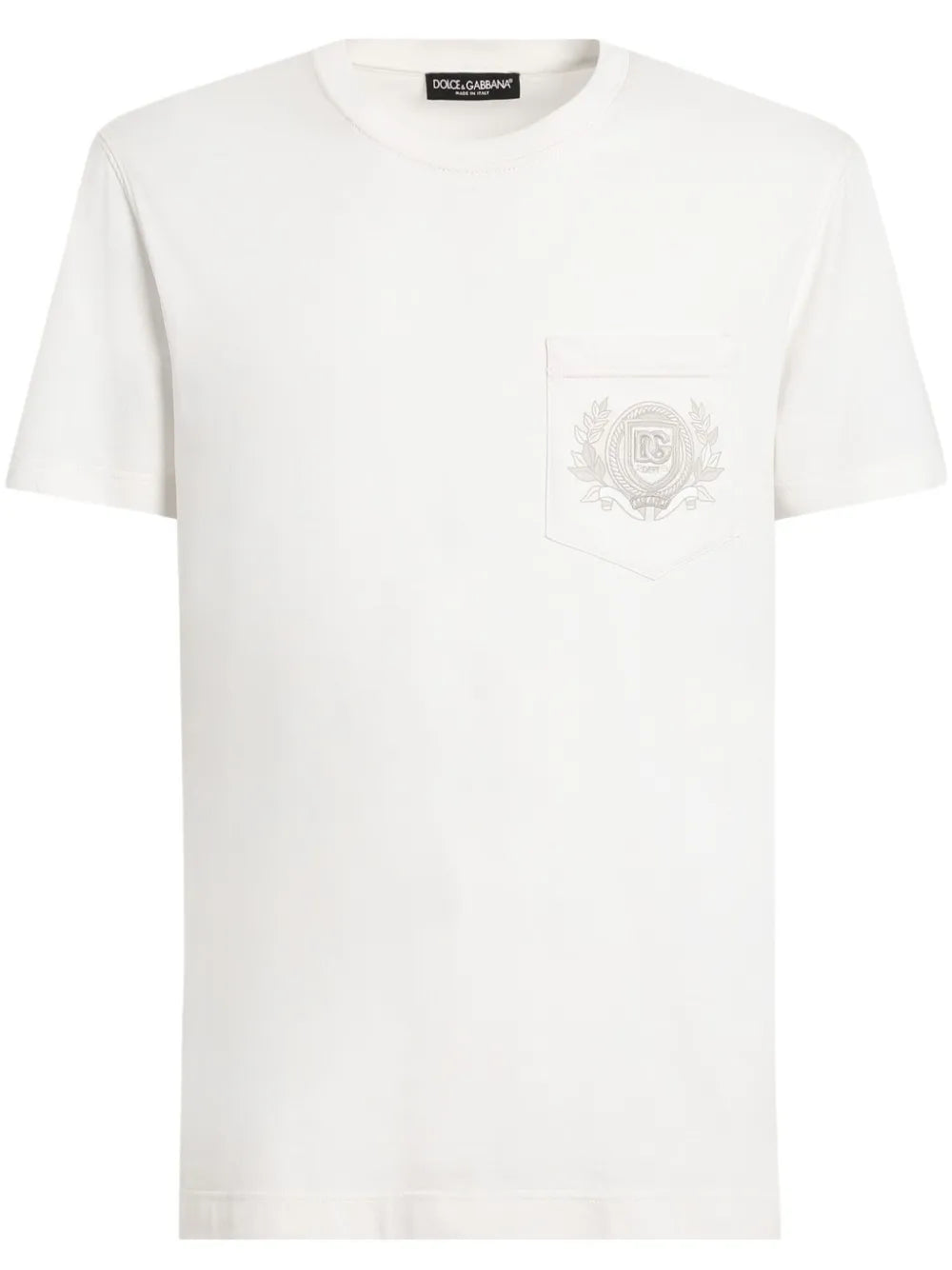 embroidered-logo T-shirt