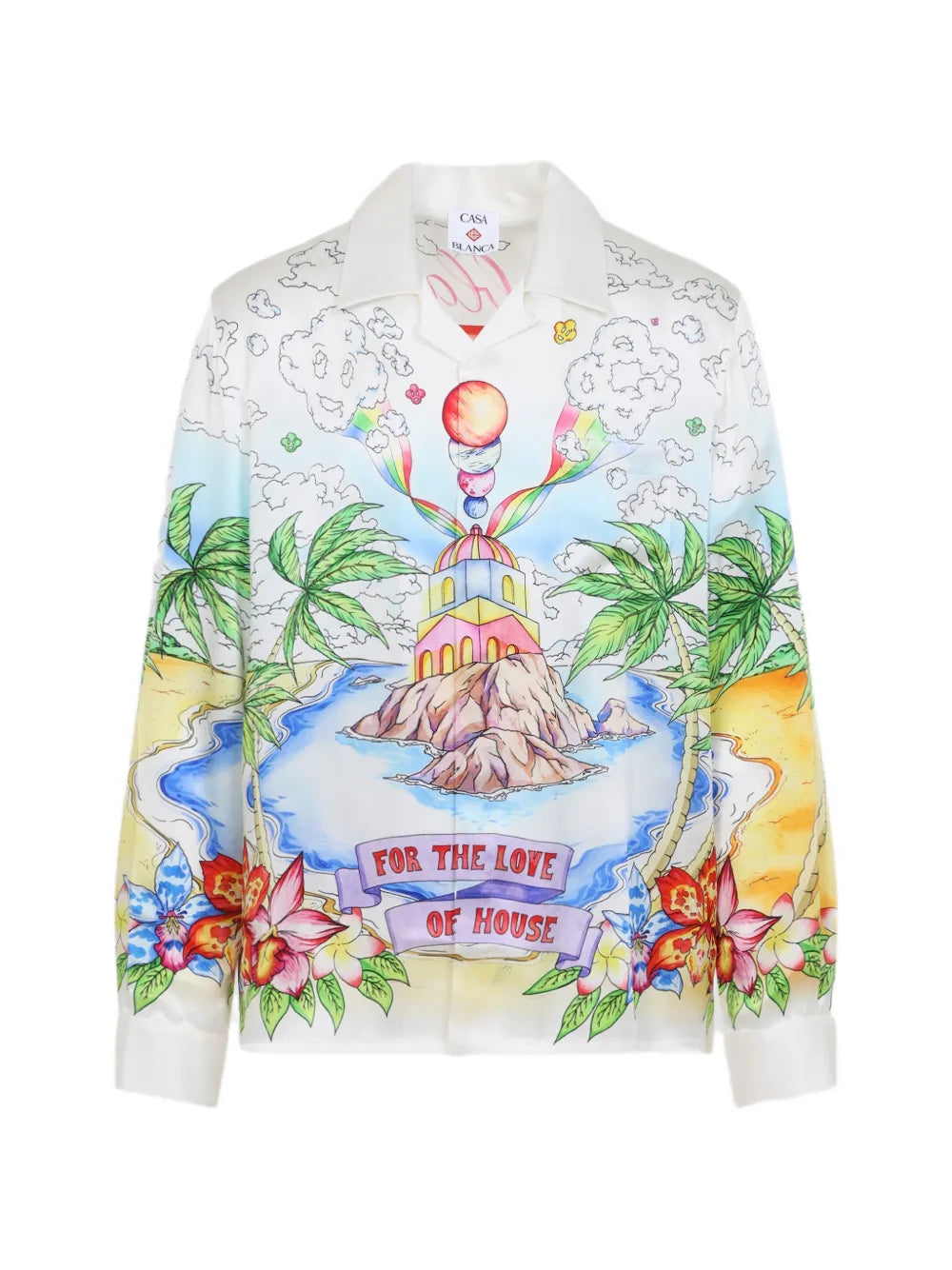 Better Days printed long-sleeve shirt