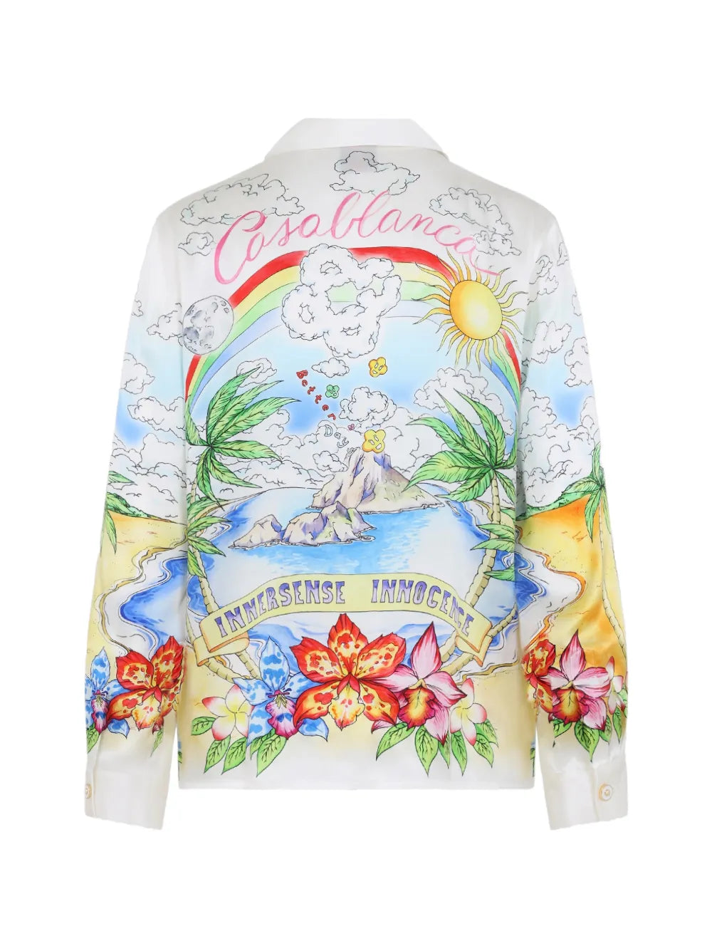 Better Days printed long-sleeve shirt
