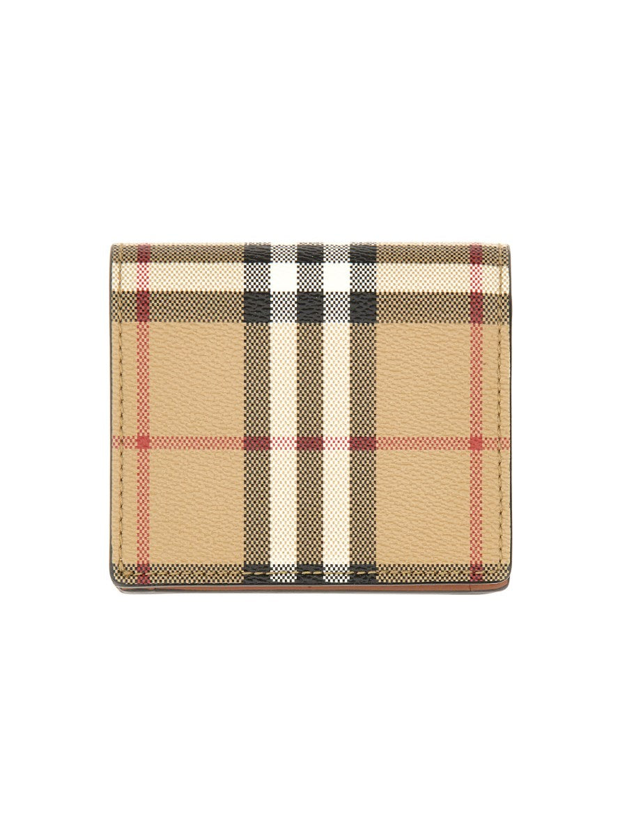 small Vintage Check wallet