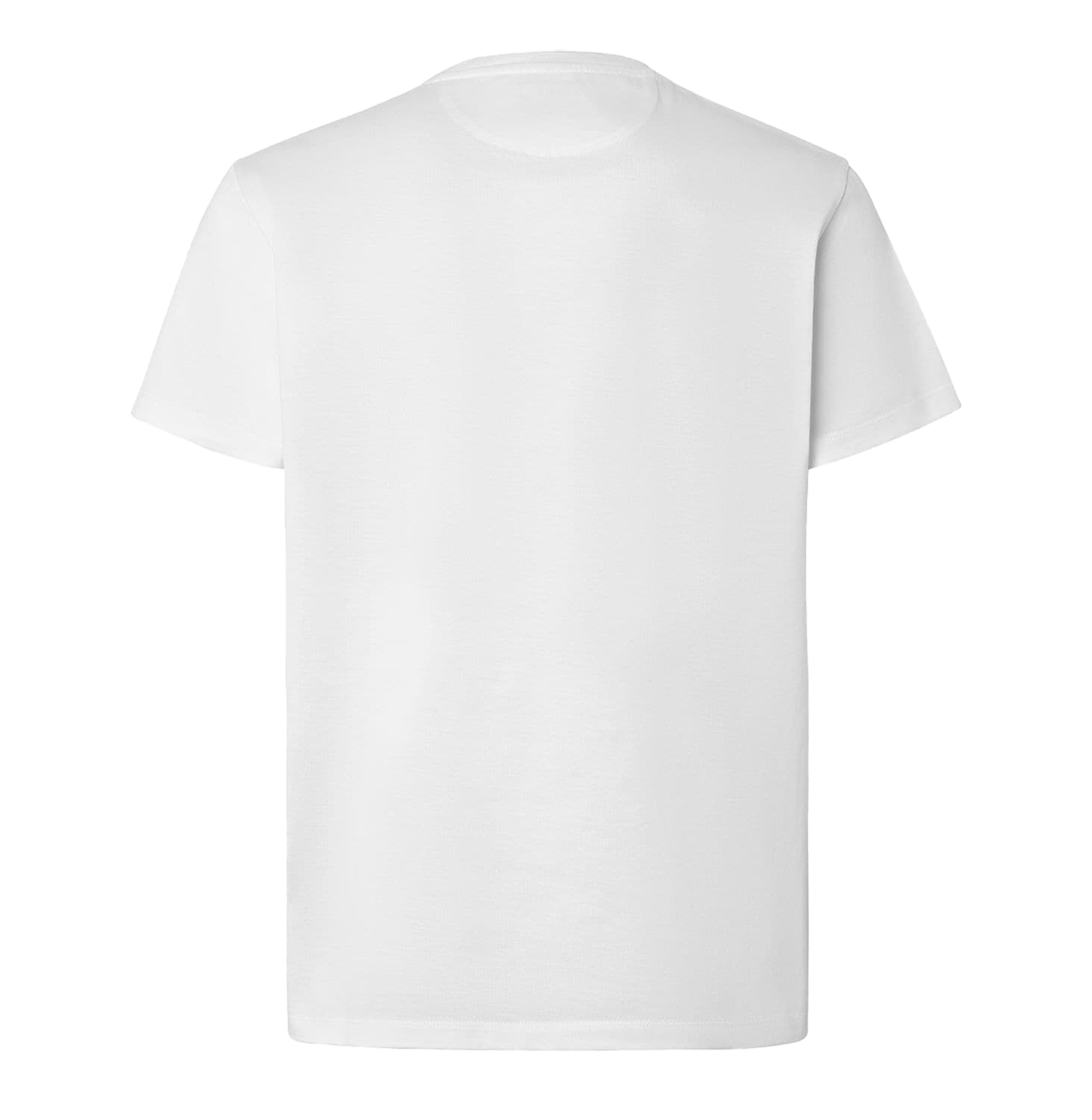 Fendi White Tonal Crest Embroidered T-Shirt – Cotton Jersey
חולצת טי פנדי לבנה – סמלון רקום טון-על-טון, כותנה ג׳רסי