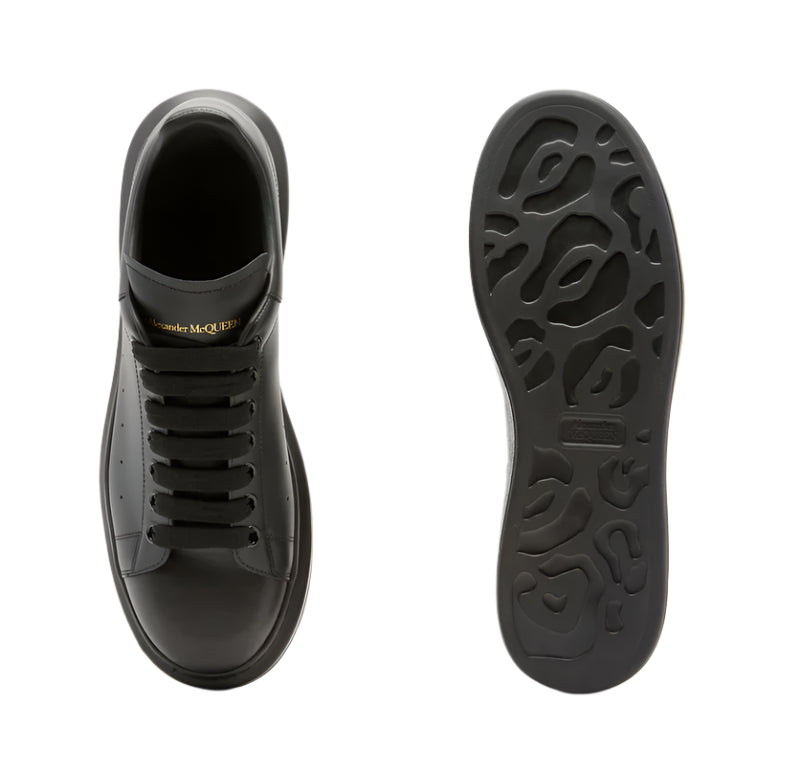 Oversized lace-up sneakers