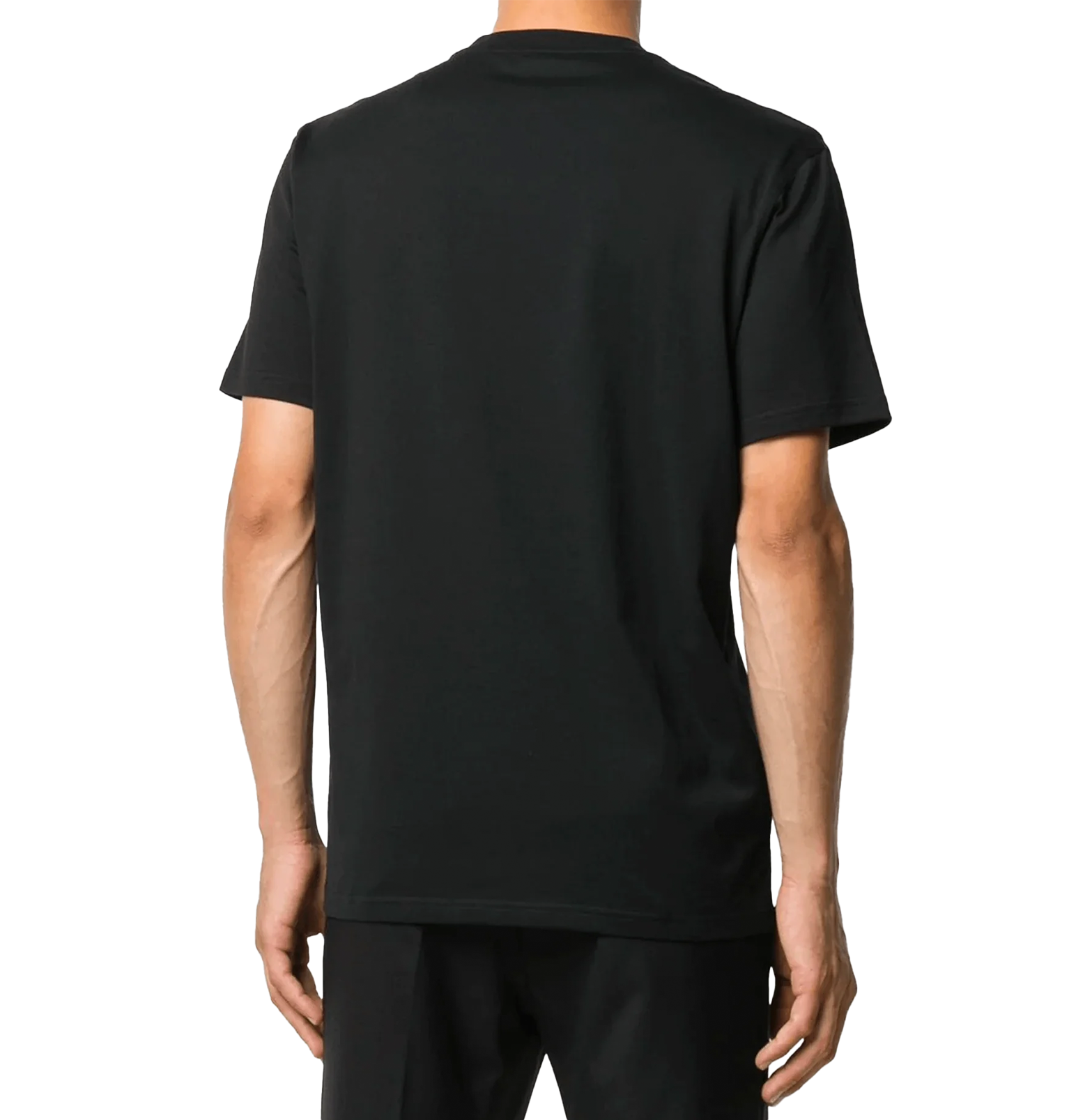 Givenchy Black Tonal Address-Patch T-Shirt – Cotton Jersey
חולצת טי ז׳יבנשי שחורה – טלאי כתובת טון-על-טון, כותנה ג׳רסי