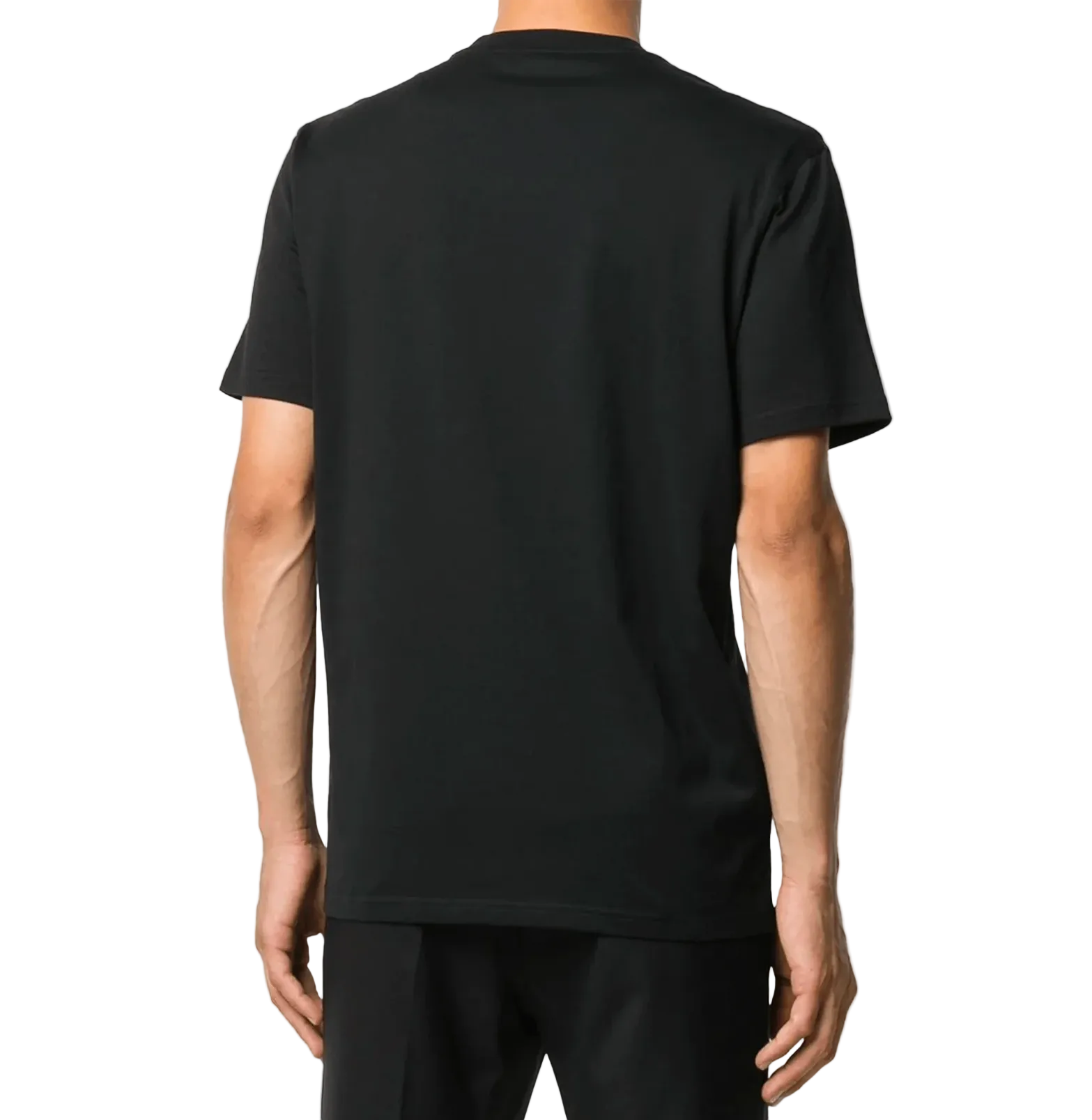 Givenchy Black Tonal Address-Patch T-Shirt – Cotton Jersey
חולצת טי ז׳יבנשי שחורה – טלאי כתובת טון-על-טון, כותנה ג׳רסי