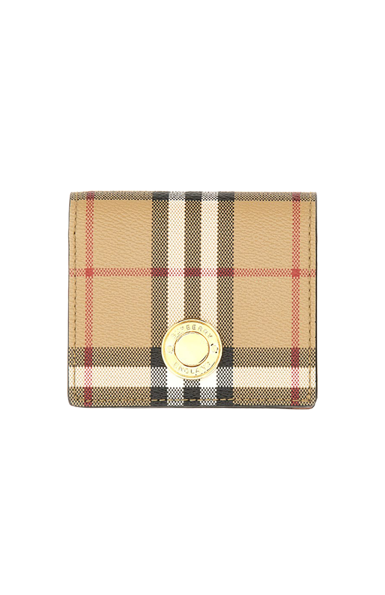 small Vintage Check wallet