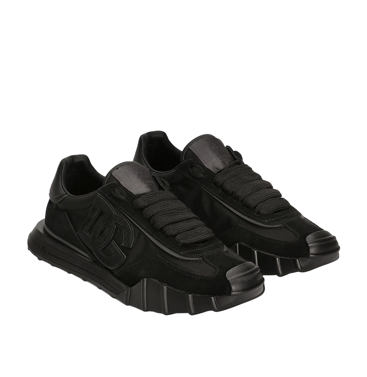 DG Athletic sneakers in fabric and calfskin