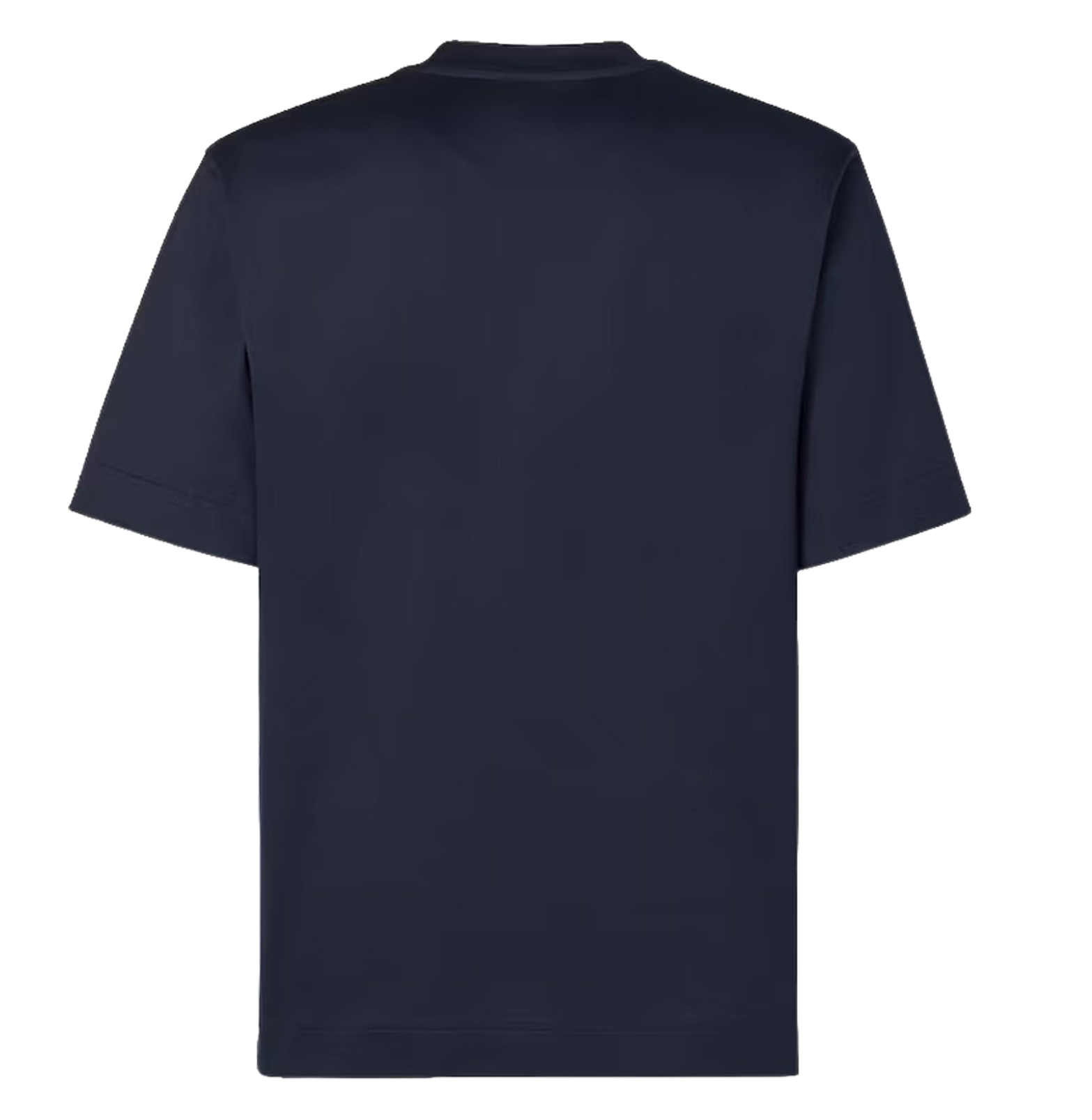 Fendi Navy Blue Cotton T-Shirt