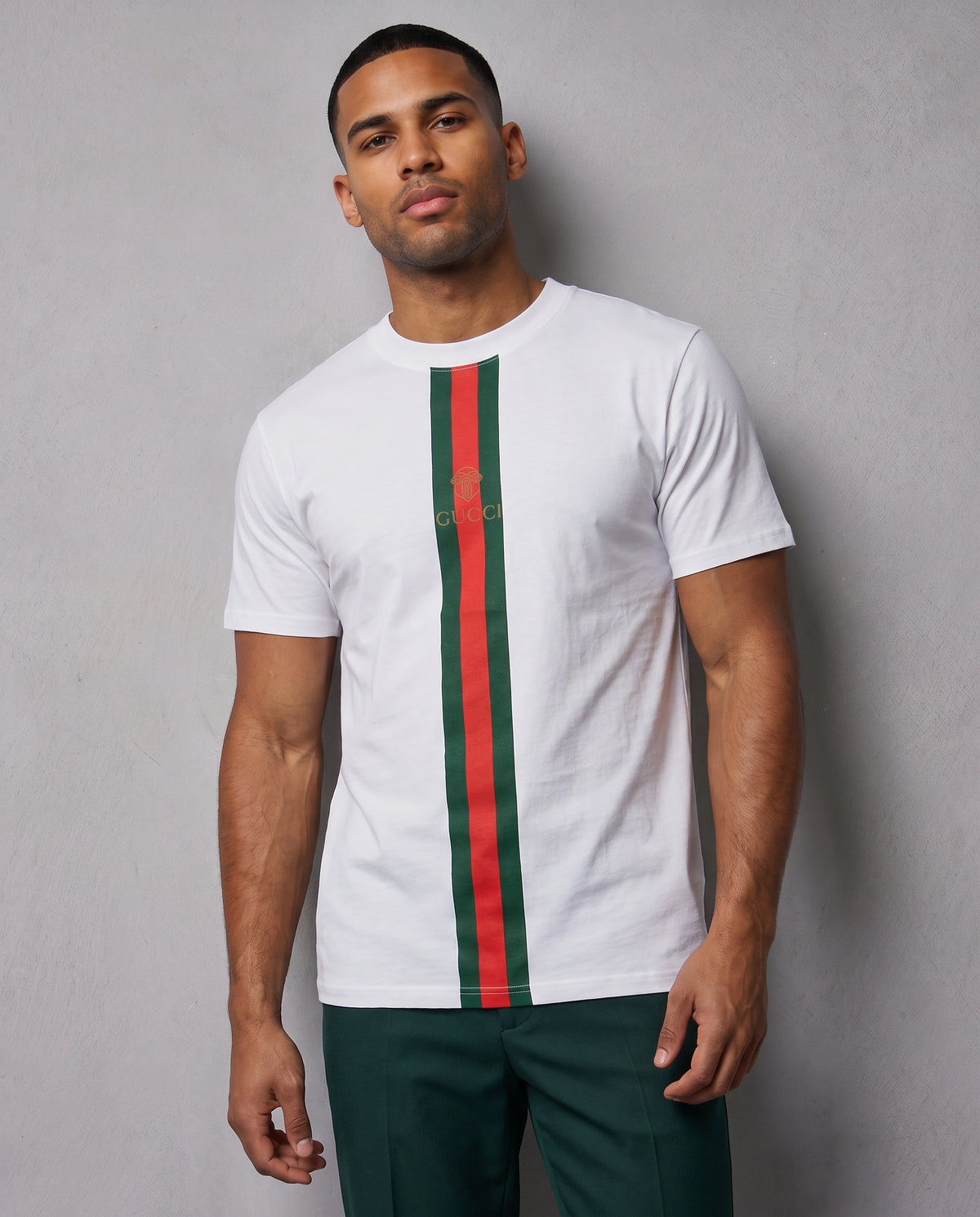 Cotton jersey T-shirt with print