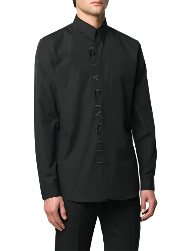 embroidered logo shirt
