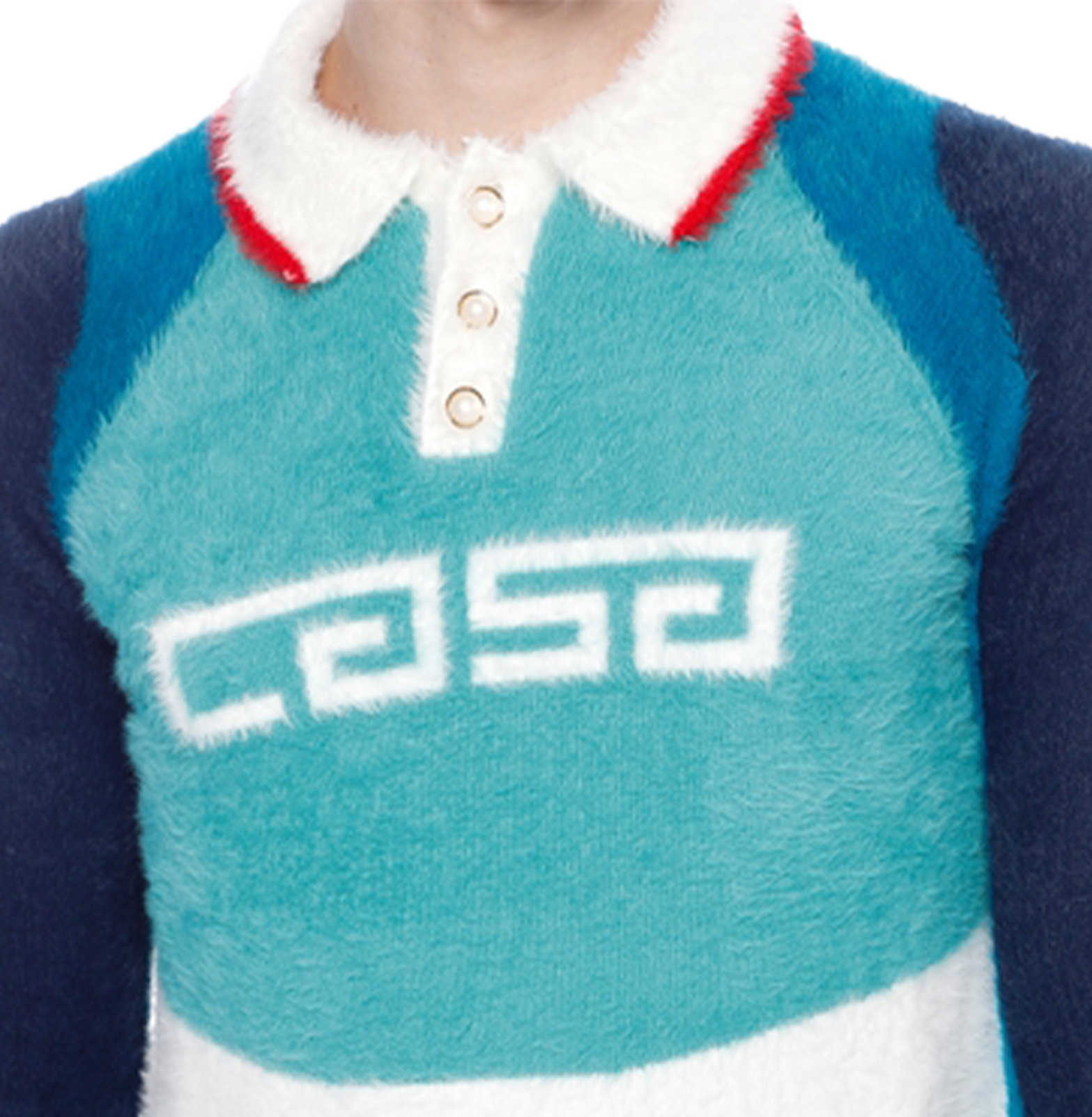 חולצת פולו כחולה