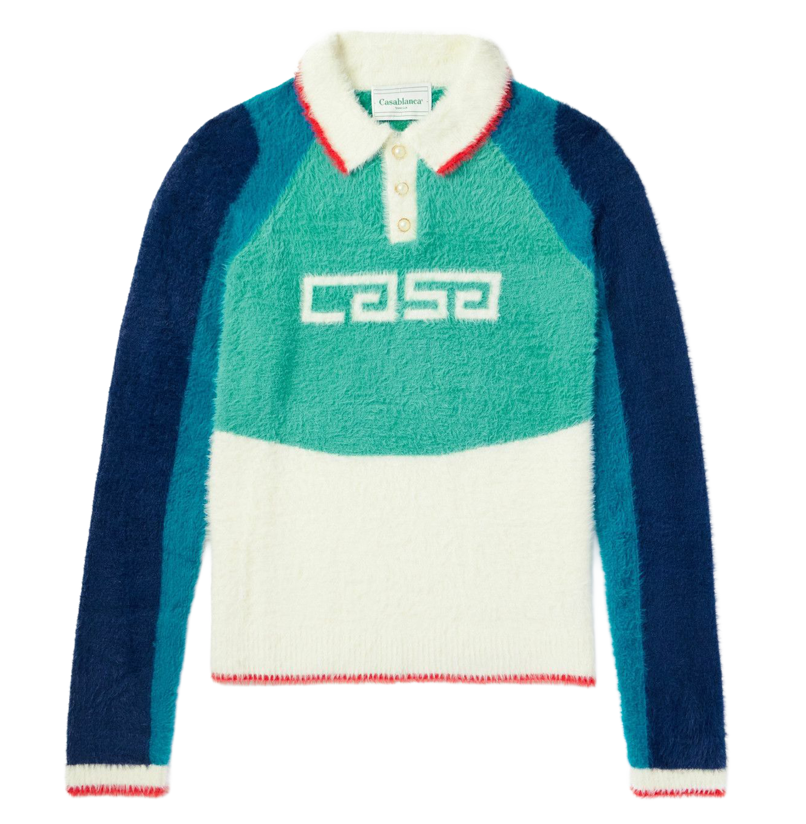 חולצת פולו כחולה