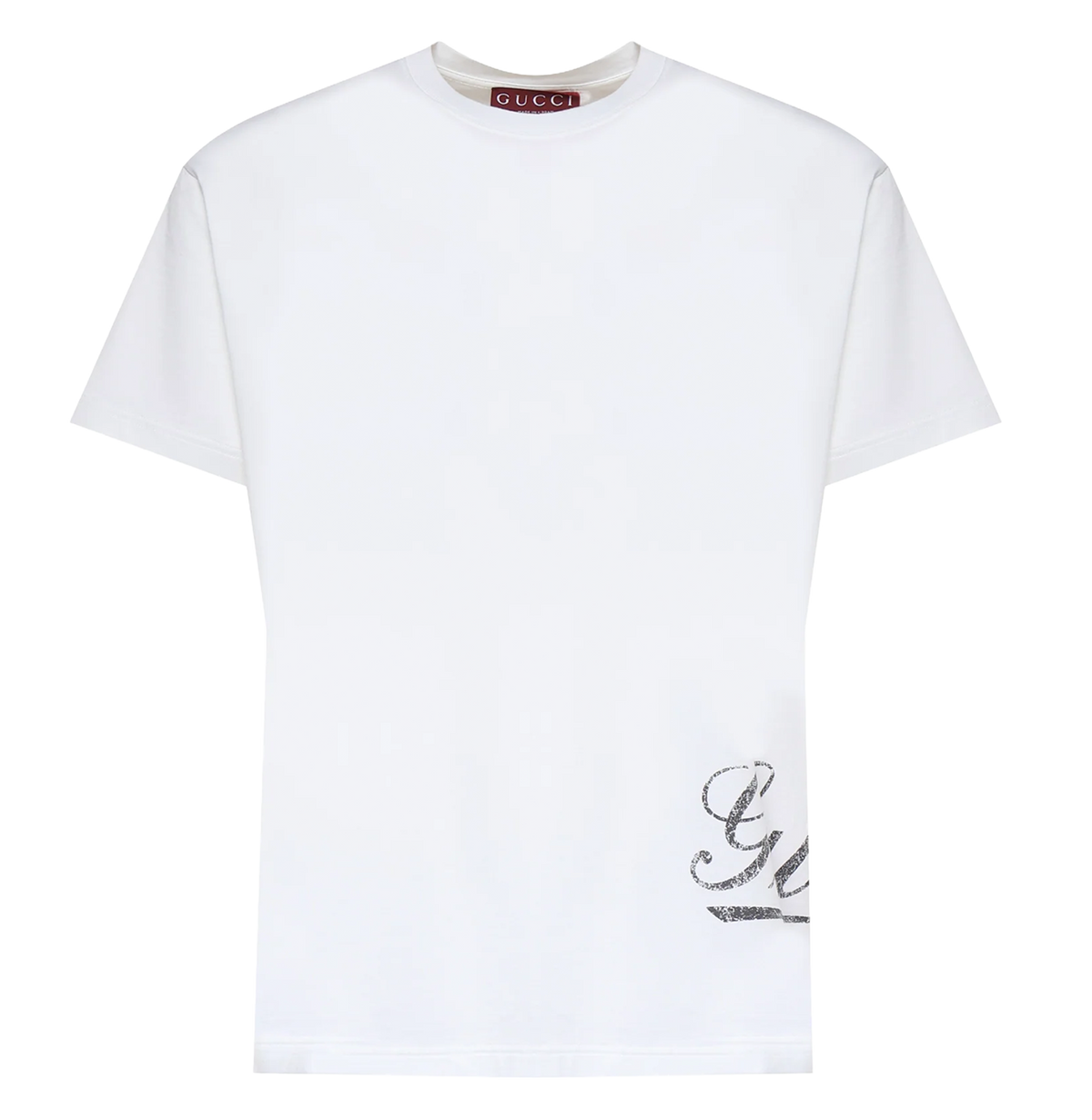 T-shirt in jersey di cotone con stampa