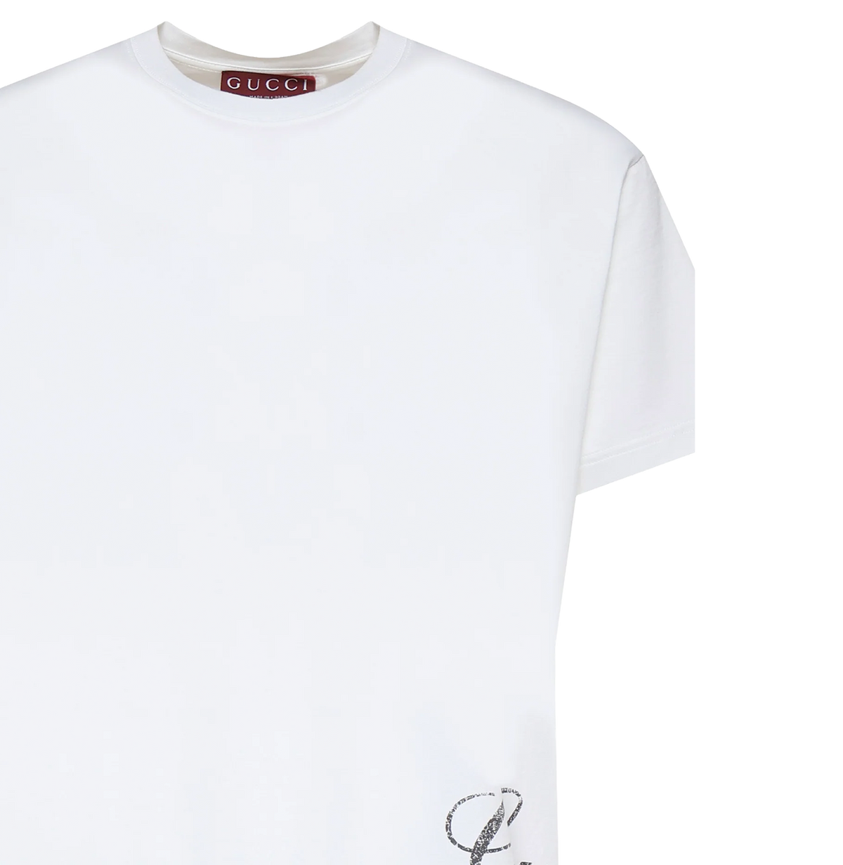 T-shirt in jersey di cotone con stampa