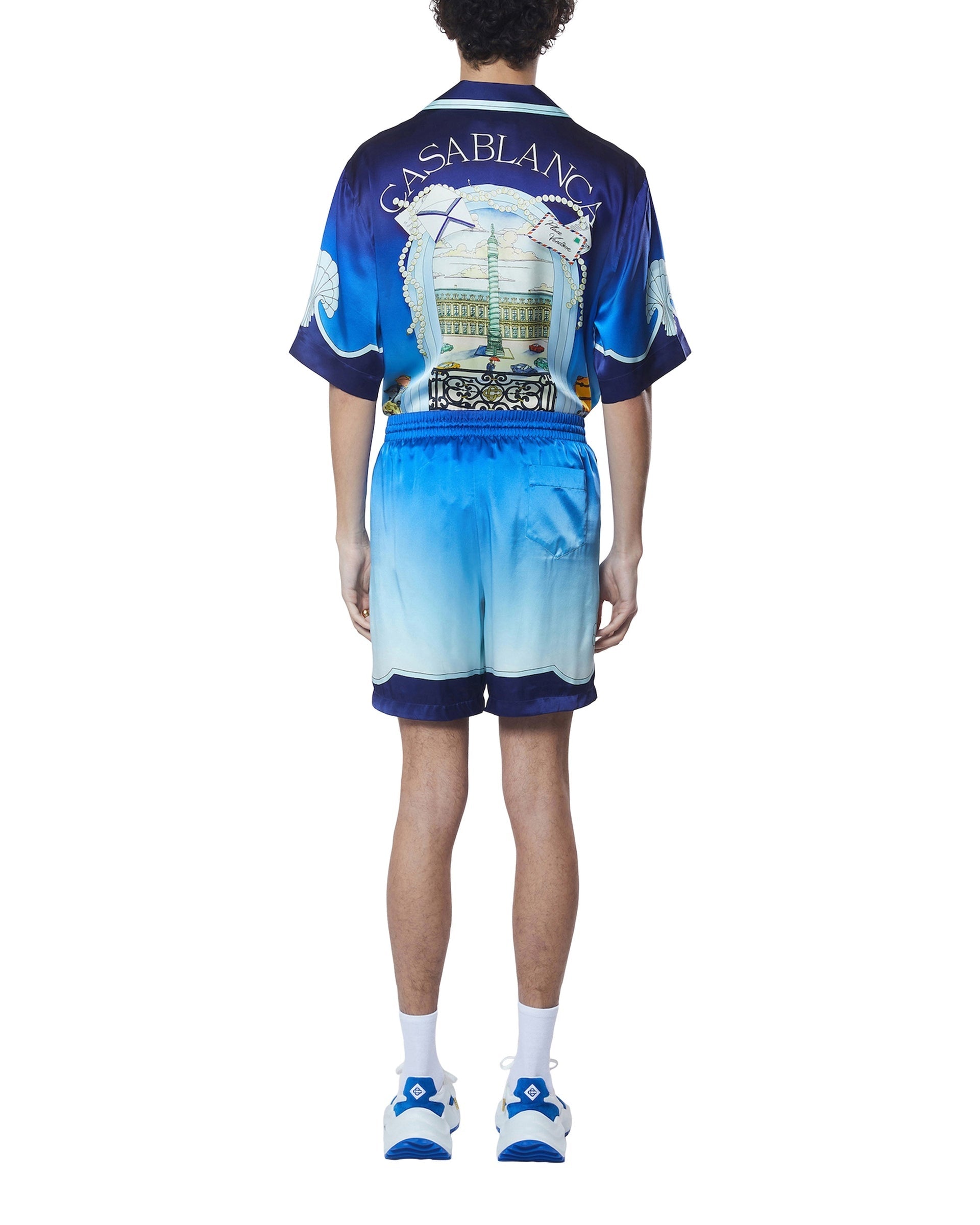 Place Vendome Silk Shorts