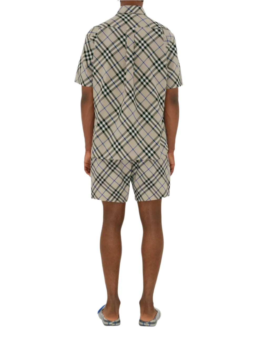 Nova Check-jacquard shirt