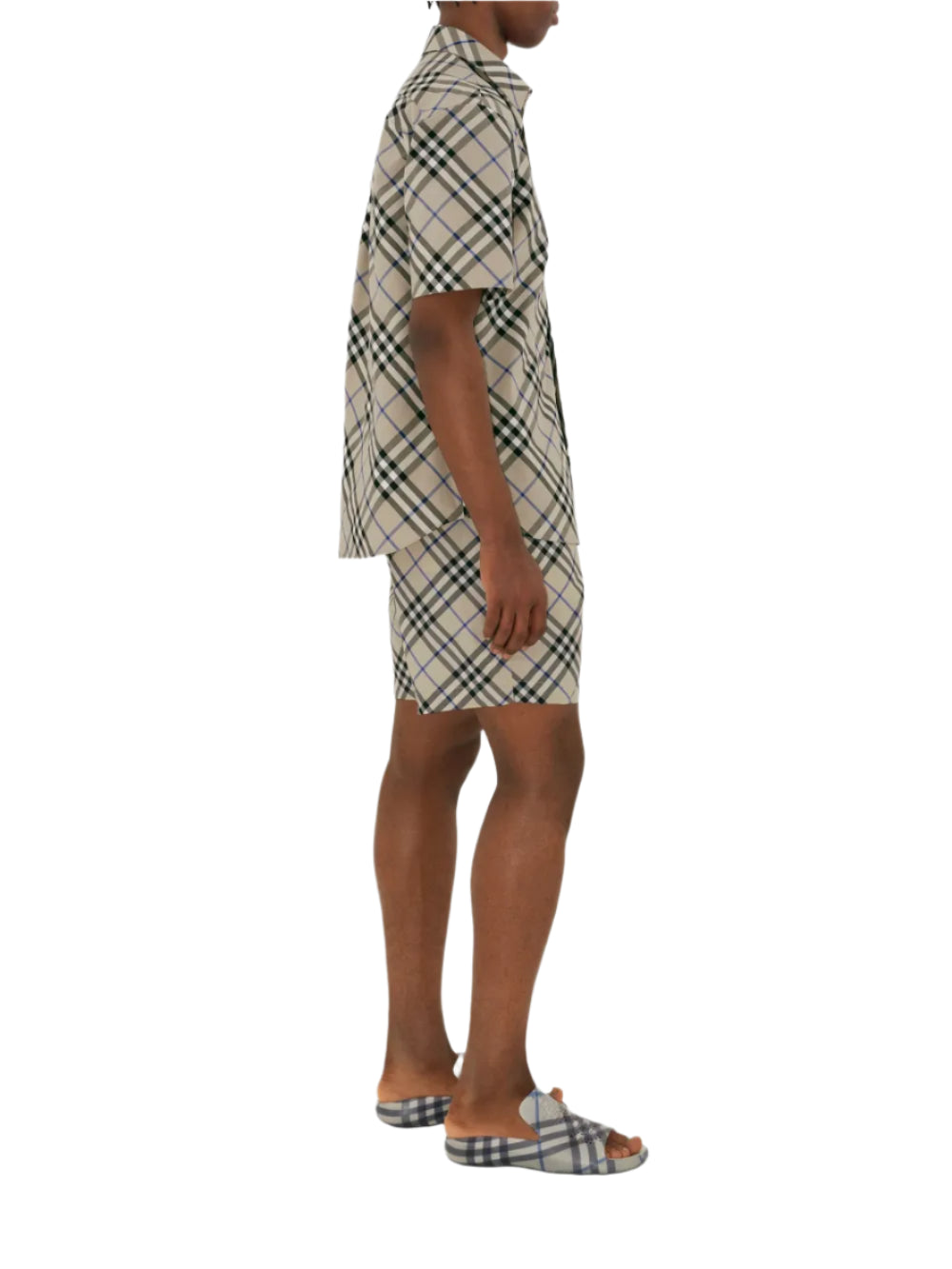 Nova Check-jacquard shirt
