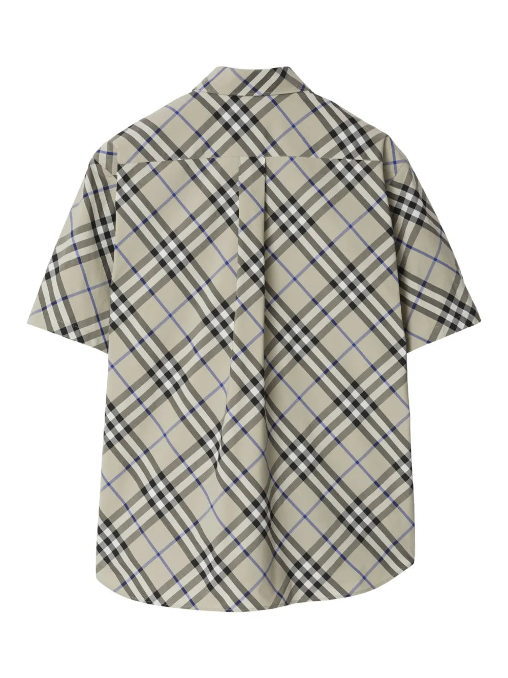 Nova Check-jacquard shirt