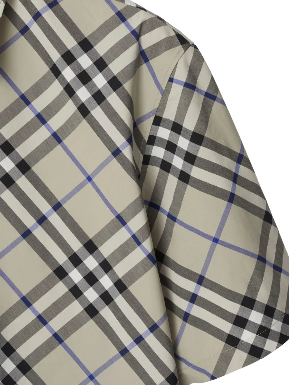 Nova Check-jacquard shirt