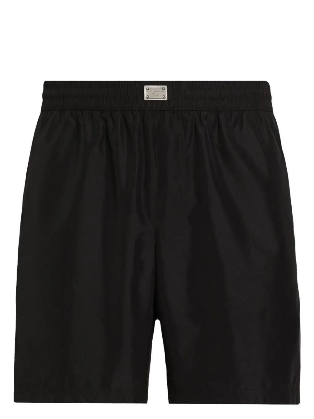 logo-plaque swim shorts