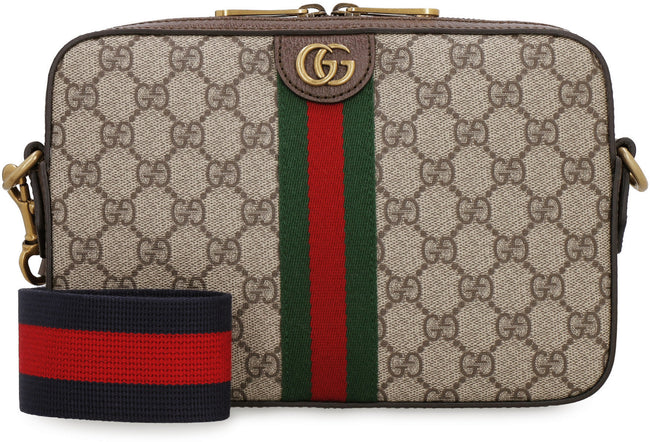 Ophidia GG supreme fabric shoulder-bag
