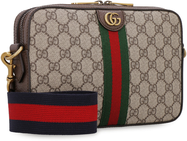 Ophidia GG supreme fabric shoulder-bag