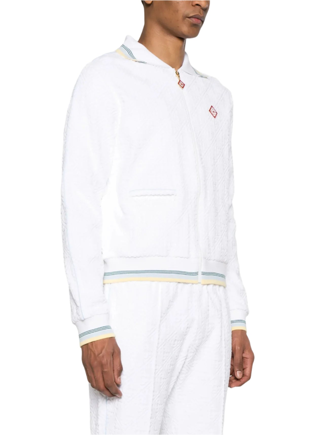 Monogram-Jacquard Tracksuit Jacket