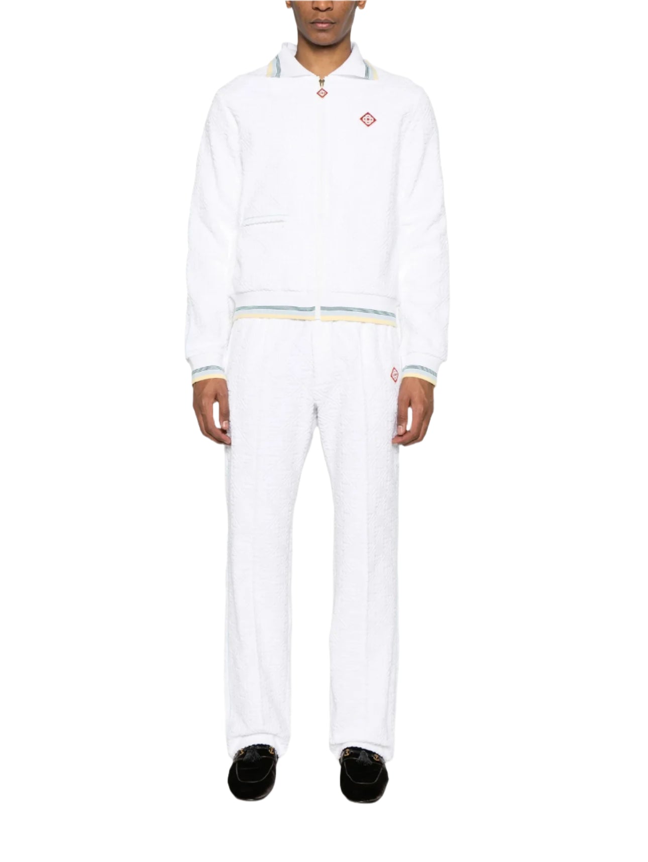 Monogram-Jacquard Tracksuit Jacket