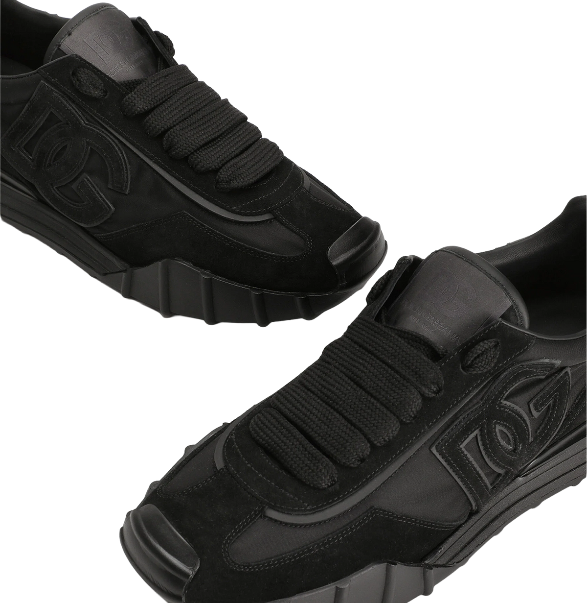 DG Athletic sneakers in fabric and calfskin