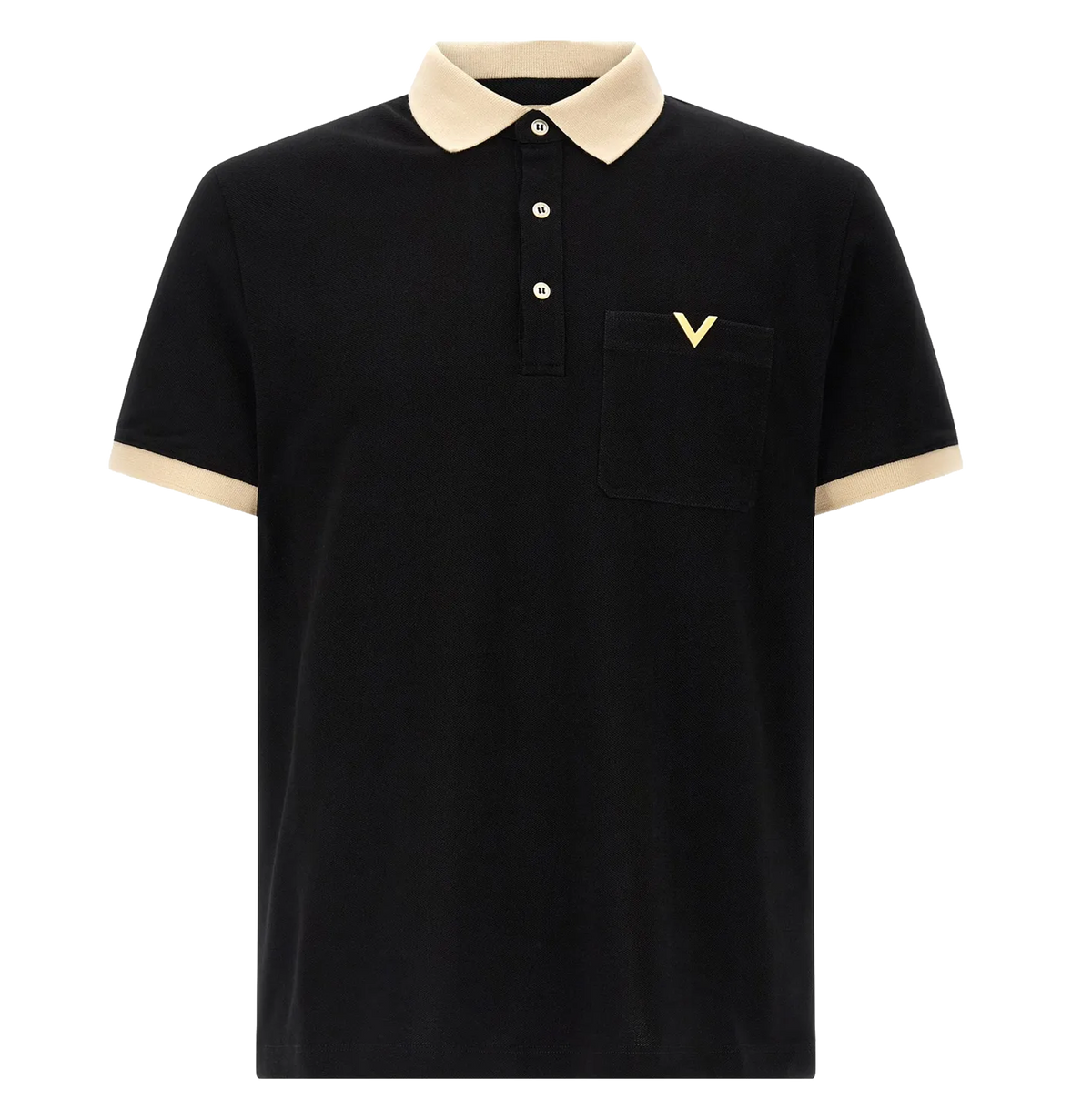 Valentino VGold Short-Sleeved Polo Shirt