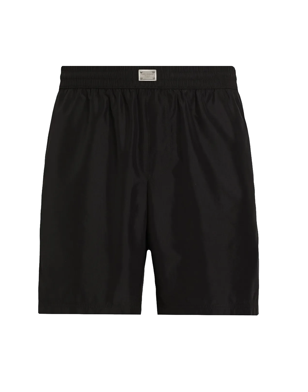 logo-plaque swim shorts
